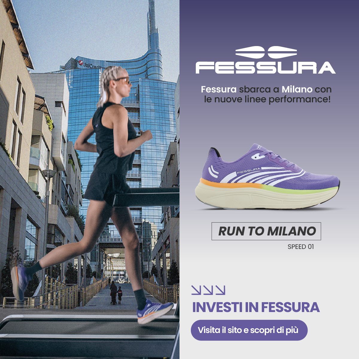 FESSURA RUN TO MILANO: in apertura il flagship store e un programma di espansione internazionale
